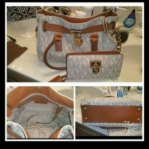 Michael Kors purse and wallet